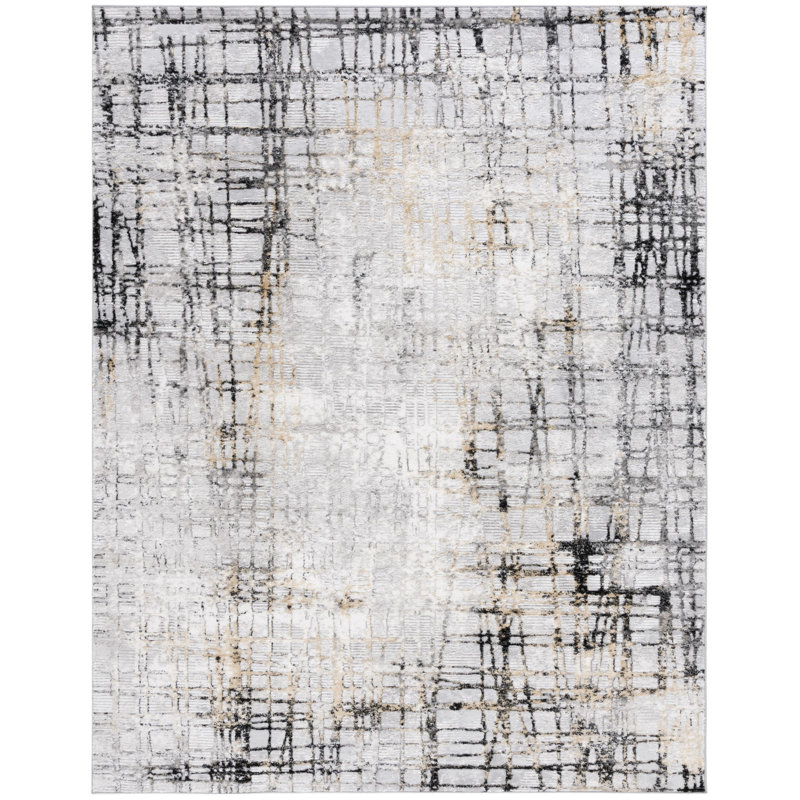 Meadow 500 Performance Abstract Rug, Rectangle 8' x 10'