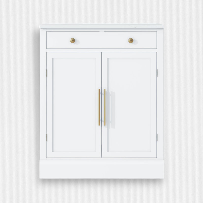 28.7" Sideboard, White