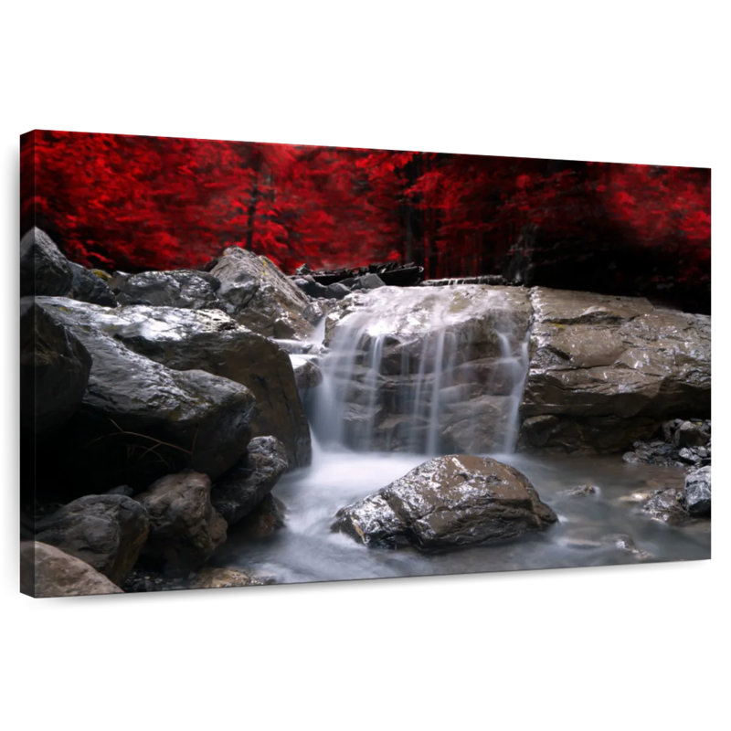 Alvord Red Vision, 16" H x 24" W
