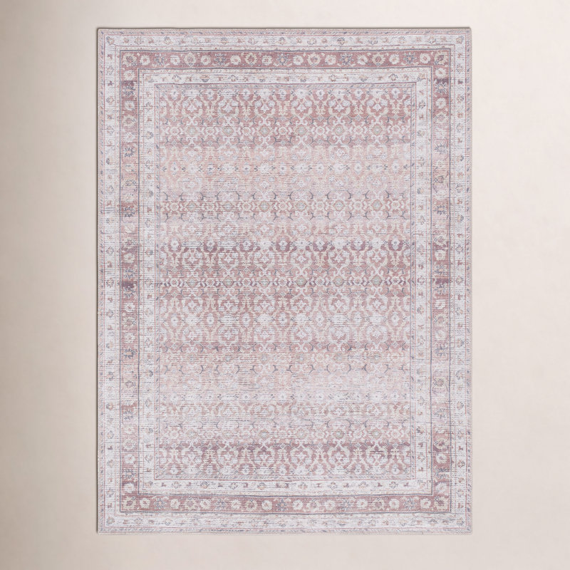 Angiela Machine Washable Indoor Rug, Rectangle 1'11" x 2'11"