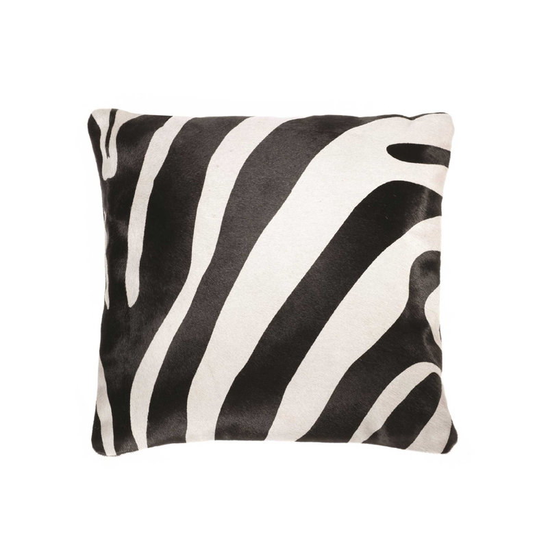 Shept Mallet Animal Print Cowhide Throw Pillow