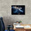  «Majestic Moon Deer. Art mural sur toile 2 pi par Ann Klee, 26 po x 18 po-1343349776