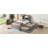 Twin Size Wooden Led Platform Bed With Trundle, With Storage Headboard, With Drawers-2076392682