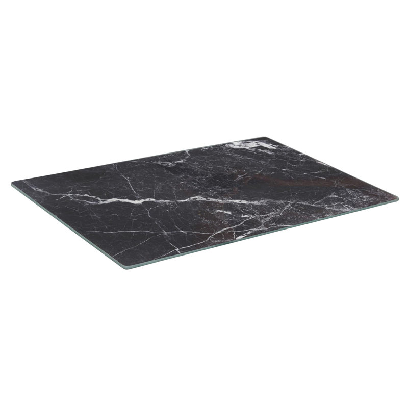 Harbour Housewares - Rectangular Glass Chopping Board, 30cm L x 20cm W