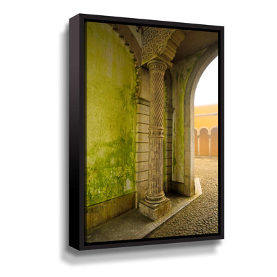 " Moorish Wall In Portugal " by Kathy Yates
