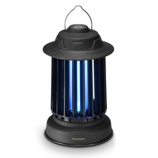 Raddy MZ-1 Outdoor Bug Zapper Electric Mosquito & Fly Catcher with Lantern & Auto-Cleaning Brush