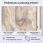 Marbre blanc naturel onyx blanc - ensemble d'art mural sur toile Glam-1864898557-1841865217