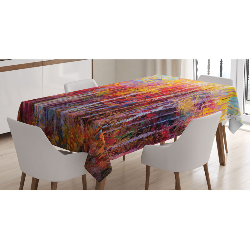 Nature Tablecloth, 84" L x 60" W