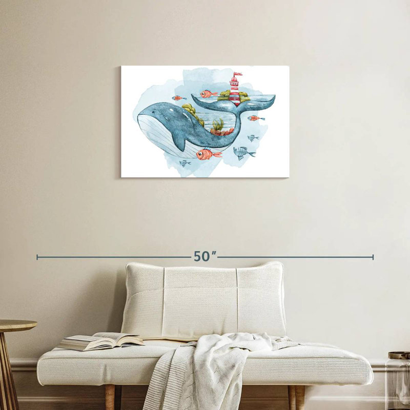 Ashelle Nautical Nursery, 20" H x 30" W