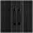 71" Tall Farmhouse Kitchen Pantry Cabinet, Black Freestanding Storage Cupboard with 3 Pull-Out Organizers, 6 Door Shelves & 2 Drawers for Kitchen, Dining Room-472632338