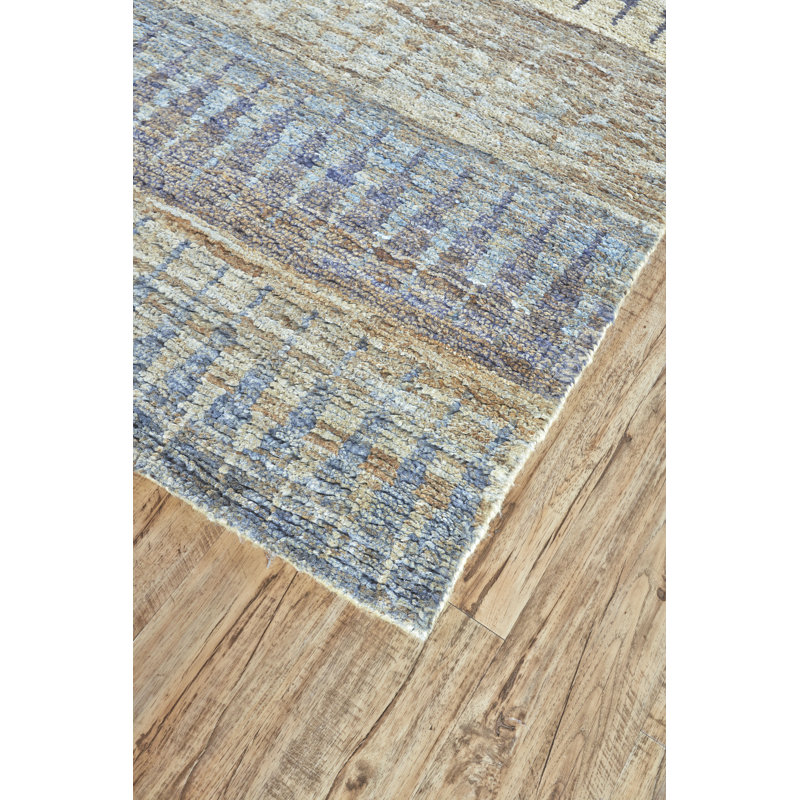 Jute / Sisal Striped Area Rug, Rectangle 5'6" x 8'6"