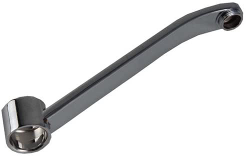 Polished Stainless Steel Wall-Mounted Single Handle Faucet Spout