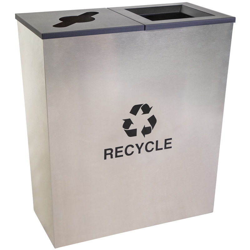 Casier de recyclage multi-compartiments 36 gallons Metro