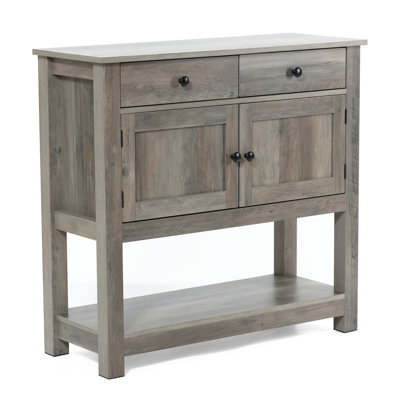 Mazelina Farmhouse Sideboard Buffet Cabinet Rustic Kitchen Storage Cabinet