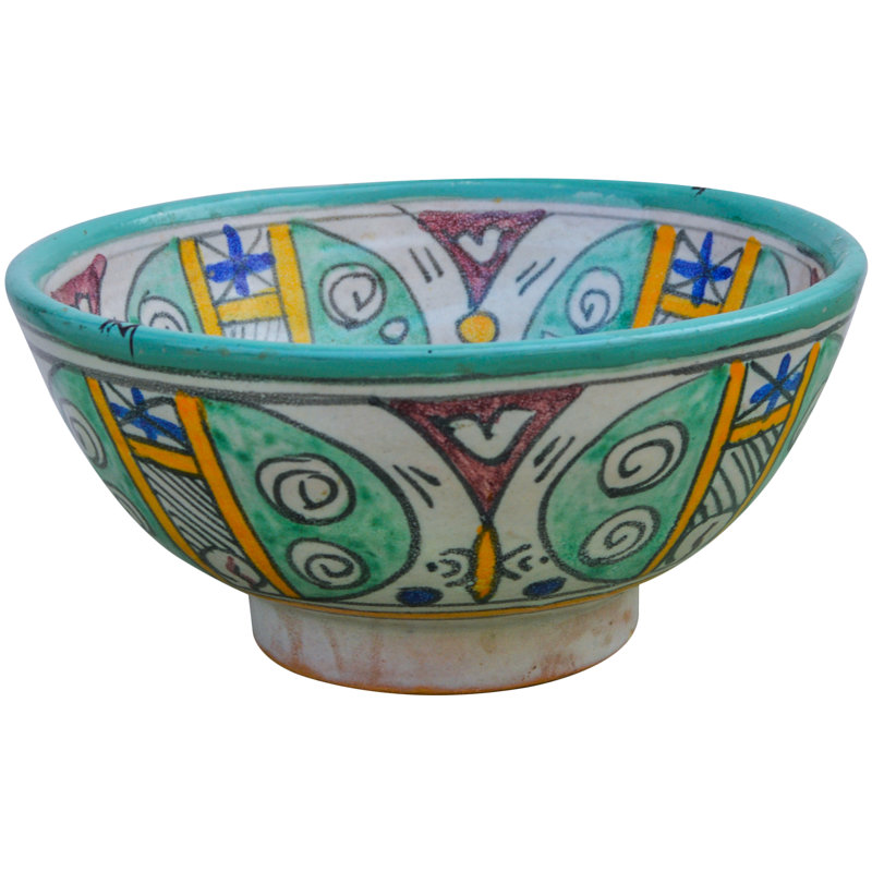 Afro-Moresque Handmade Decorative Bowl