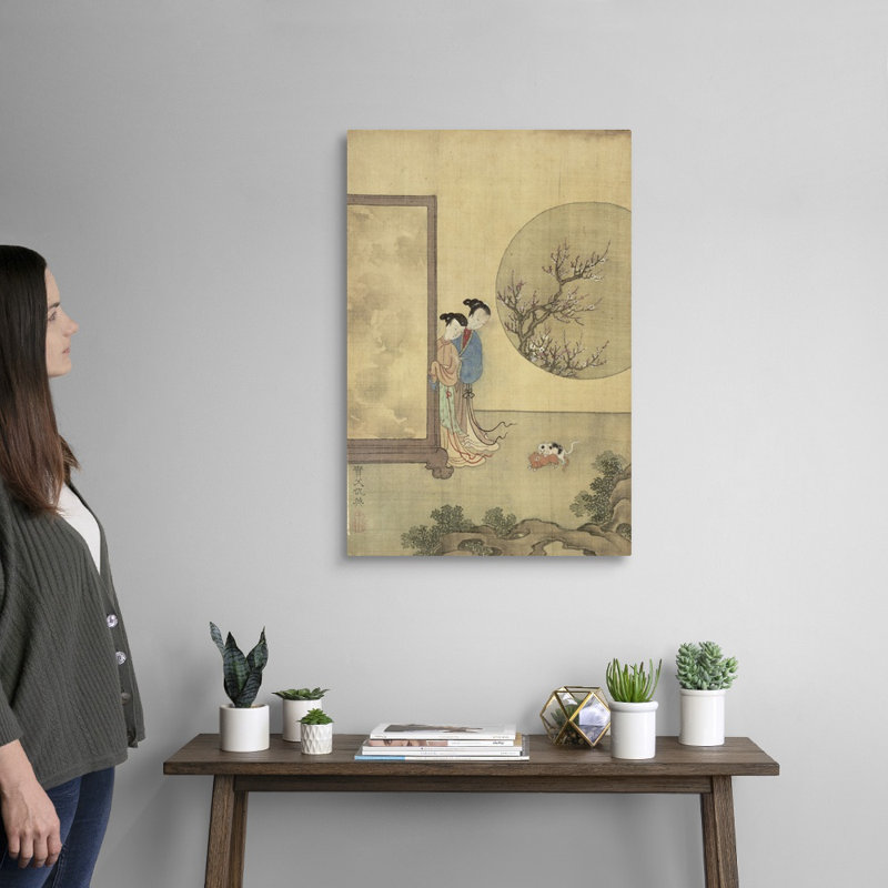 Reproduction d'art sur toile, Toile tendue, H 30 po x l 20 po x P 1,25 po