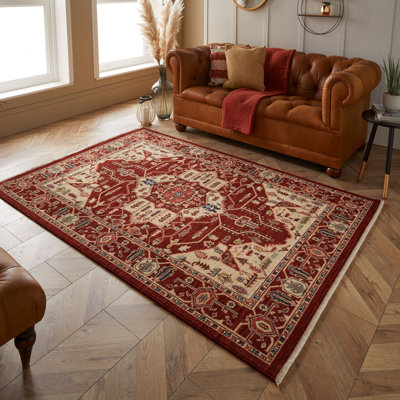 Marbihan Oriental Area Rug