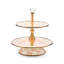 Rosy Check Two Tier Sweet Stand
