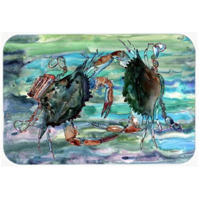 Planche à découper en verre Watery Crabs
