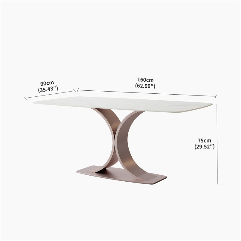 Table de salle à manger Elegant Red