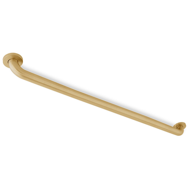 Hoteliere Grab Bar, 36", Brass Powder Coat