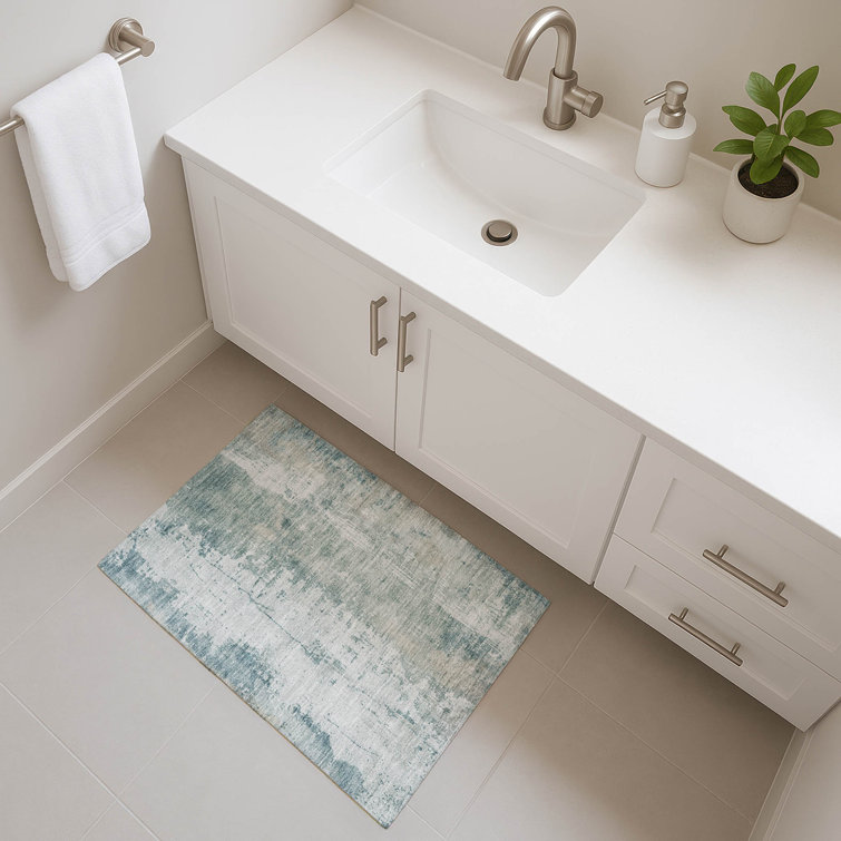 Premium Machine Washable Baford AMF1649 Abstract Rug