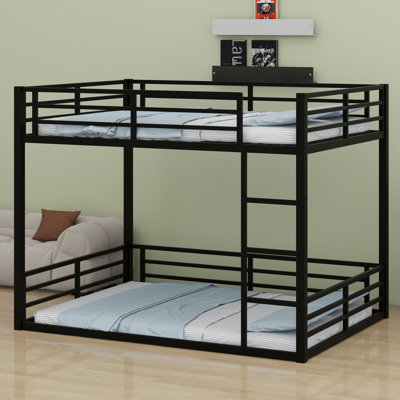 Metal Bunk Bed For Teens And Adults,Space-Saving