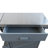 40.5" Outdoor Grill Cart With Stainless Steel Top, Solid Wood Outdoor Storage Cabinet With Drop Leaf, One Drawer, Towel Rack, Rolling Kitchen Cart With Lockable Wheels-1707126513