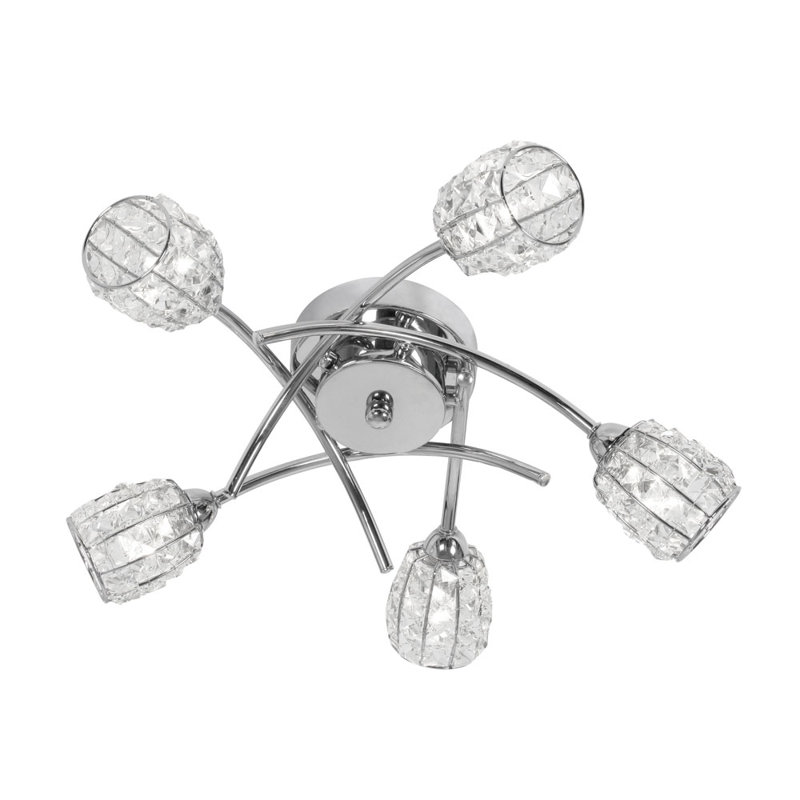 Benson Full Track Lighting Kit, Chrome