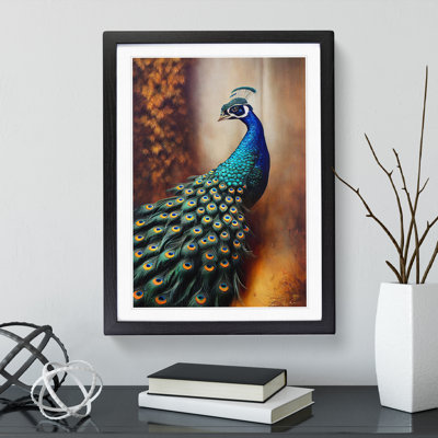 Peacock View No.1 - Wall Art