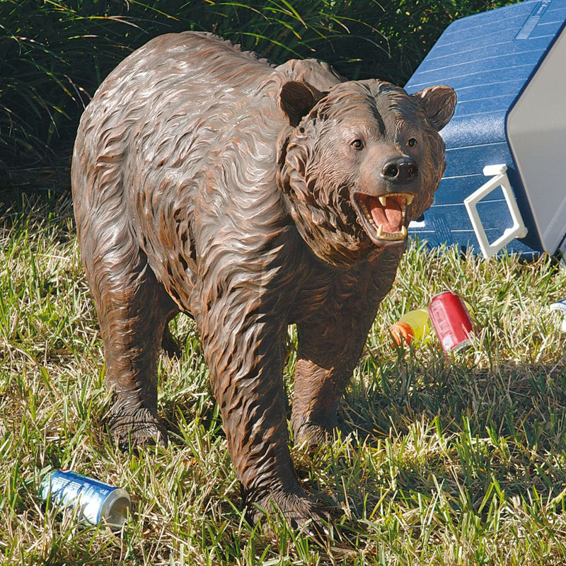 Grand-Scale Bear Garden Statue