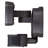 2 - Head LED Hardwired Dusk to Dawn Outdoor Security Flood Light with Motion Sensor and Timer-86691172
