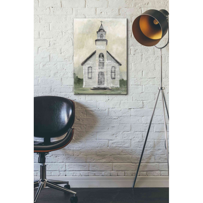«Church 4» par Stellar Design Studio, art mural sur toile, H 26 po x l 18 po x P 0,75 po