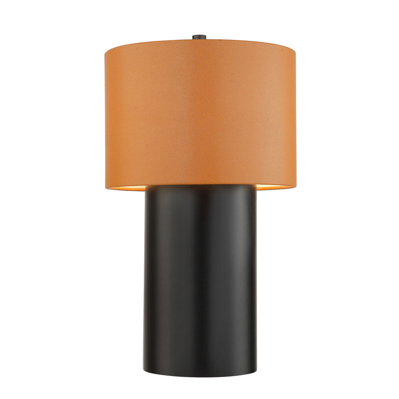 Lampe de table Secret Agent, Noir, Chameau