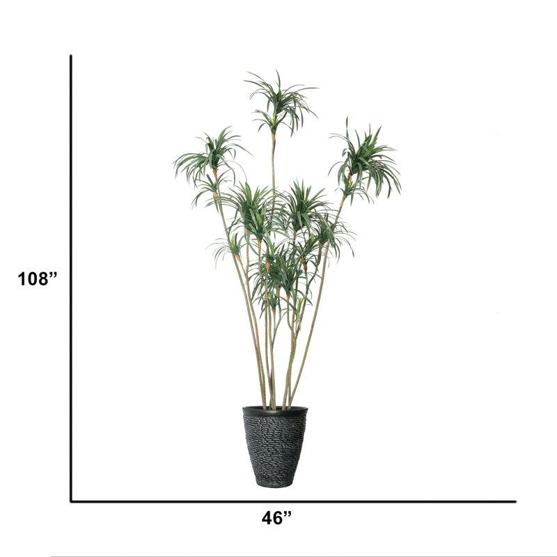 108'' Faux Pine Tree in Pot