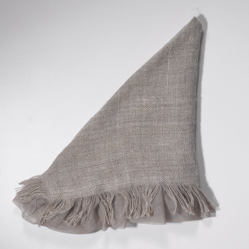 Whisper Square Napkin, Flax