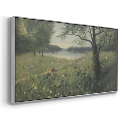 Landscape Series-MXXIII- Framed Gallery Wrapped Canvas -Ready to Hang