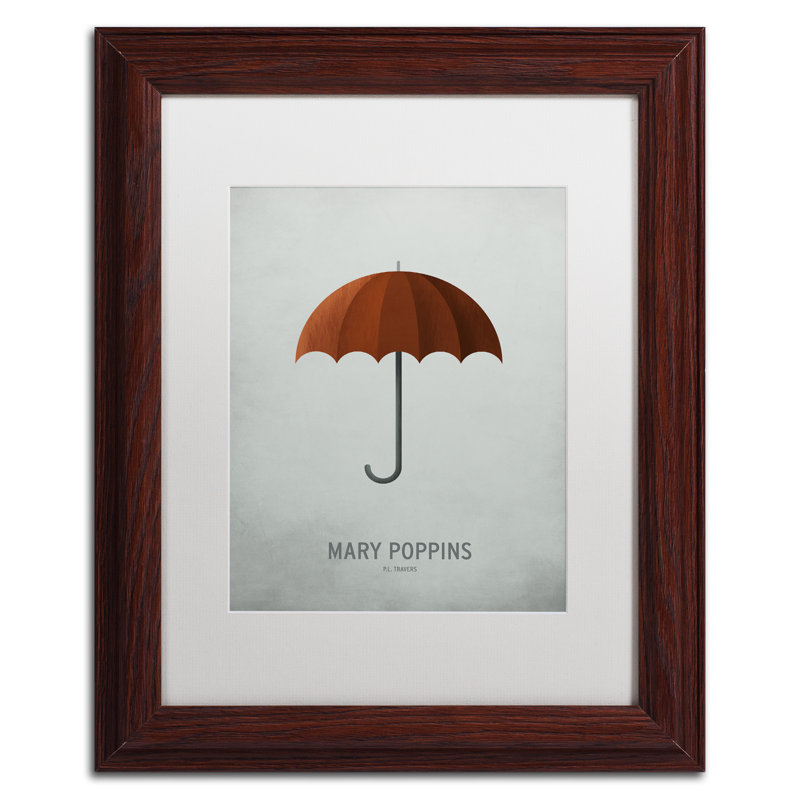 Christian Jackson Characters Framed Art, 14" H x 11" W x 0.5" D, White