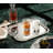 Reed & Barton Rectangle Silverplate Tray with Handles, Metallic