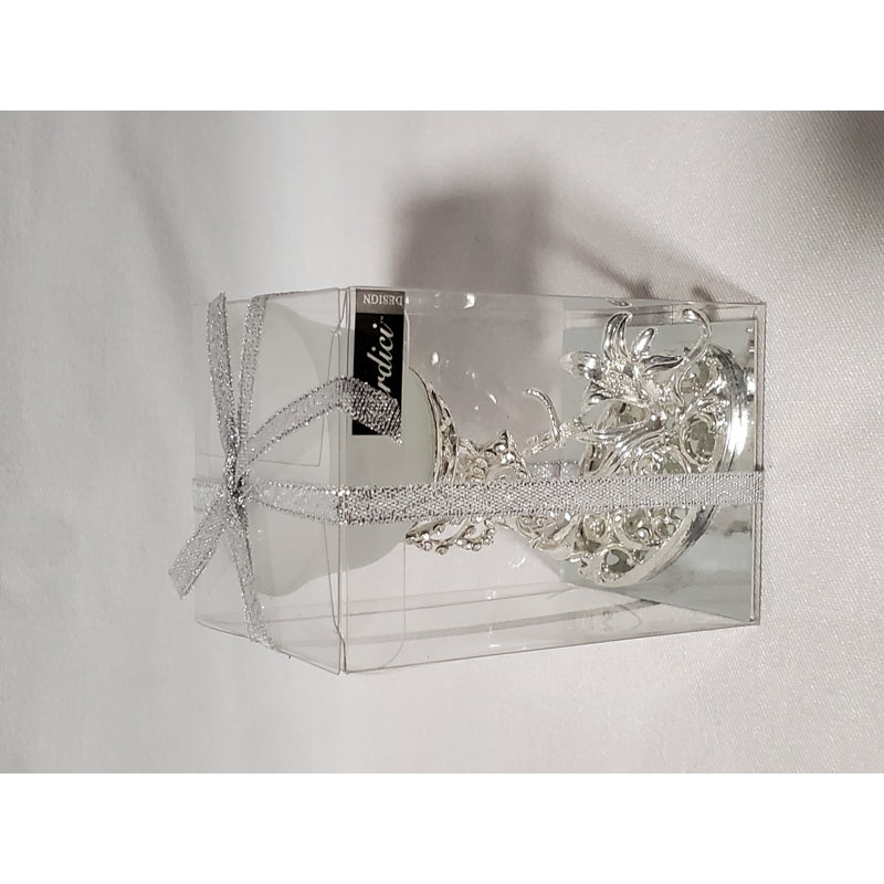 Photophore en verre 4 po H