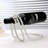 Pearl Necklace Wine Rack (Silver)-1850853773