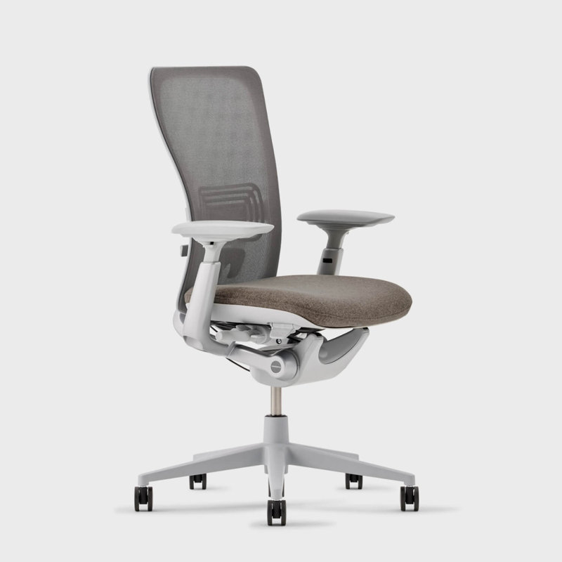 Haworth Zody Mesh Office Chair - Standard Posture With Lumbar Support, Stone