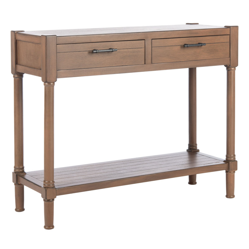 Mehaffey 35.5'' Console Table, Brown