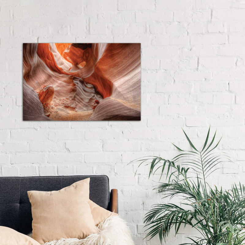 Antelope Canyon - Wrapped Canvas Print, 152.5 cm H x 101.5 cm W