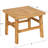 Fostoria Reclaimed Elm Wood Side Table