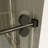 Opal Mirage MCOCOD 56-60.5" W x 76" H Single Sliding Frameless Smooth Sliding Shower Door with 3/8" (10mm) Clear Glass-58239652