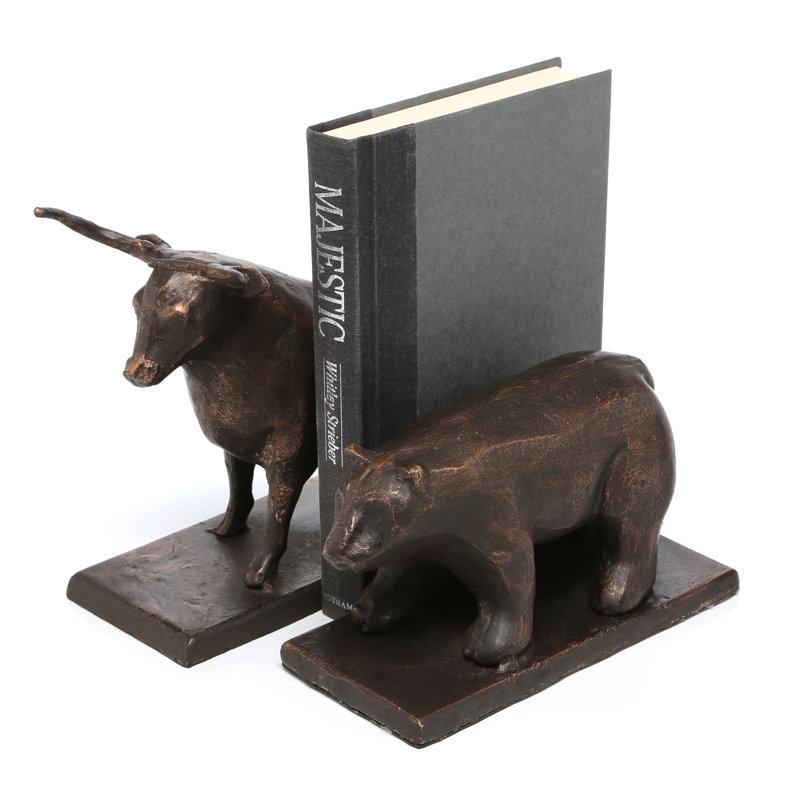 Bull and Bear Book Ends