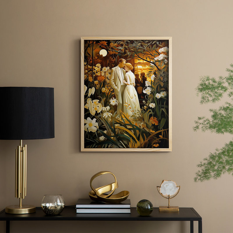 Reproduction encadrée WOMEN Series Dxxiv - bois massif, H 30 po x l 24 po