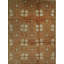 Brown Hand-Knotted Wool Floral Trellis Motif European Modern Contemporary Carpet Rug-1541850939