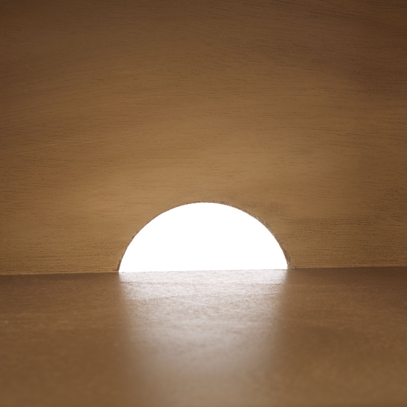 Flaminia 2 Door Media Stand, Brown